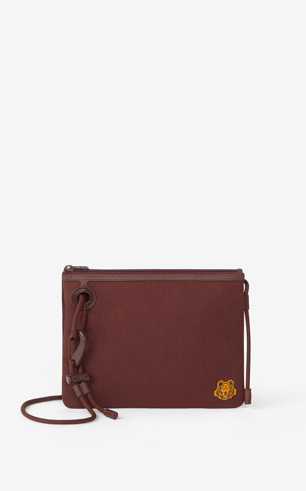 Bolsa Tiracolo Kenzo Tiger Crest with strap Feminino - Bordeaux | 129NEFTGZ